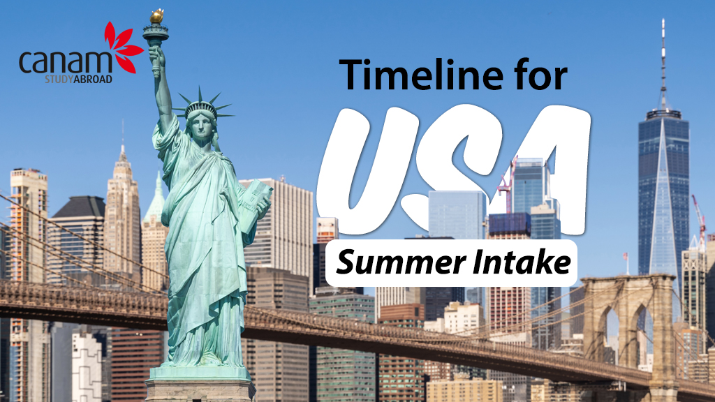 Timeline for USA Summer Intake: Deadlines & Universities Requirements