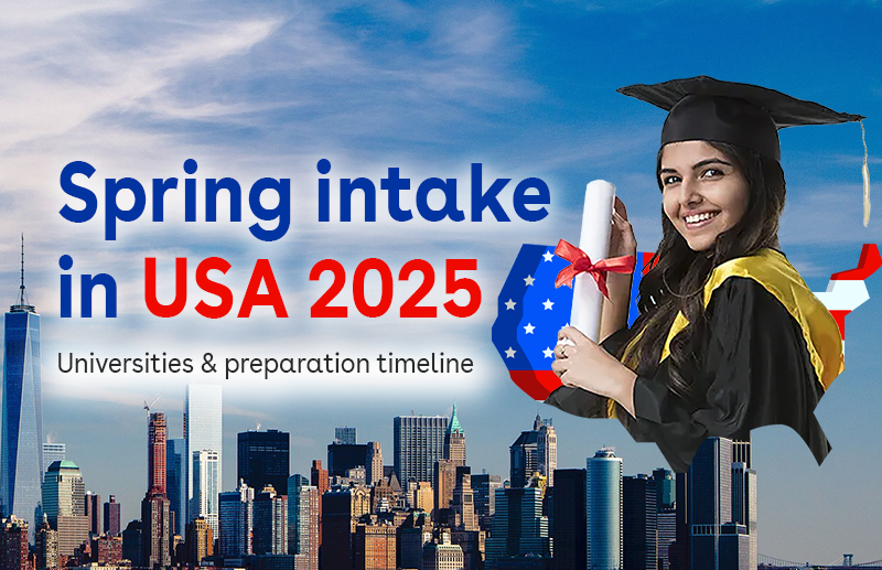 Spring Intake in the USA 2025: Universities & Preparation Timeline