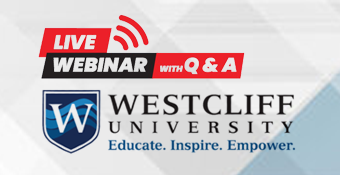Live webinar and Q&A Event with Westcliff University