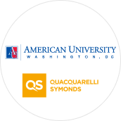 QS - American University  logo