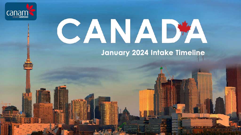 Canada January 2024 Intake Timeline Check Application Deadlines