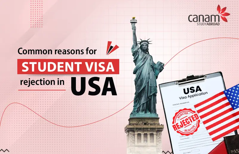 Common Reasons for Student Visa Rejection in the USA