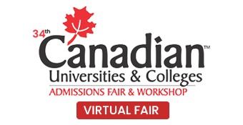 Canadian Universities & Colleges Admissions Fair & Workshop - Virtual